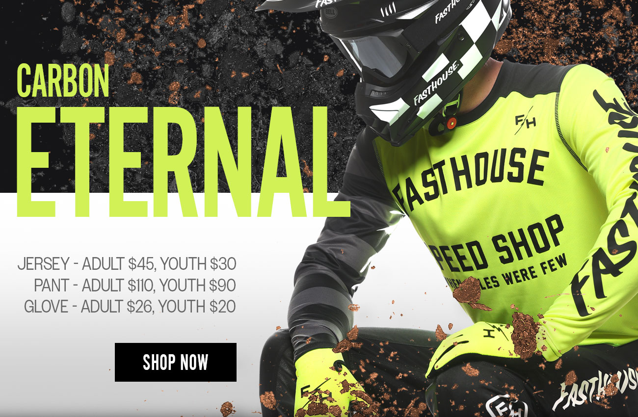 Fasthouse Carbon Eternal Jersey Pant and Glove