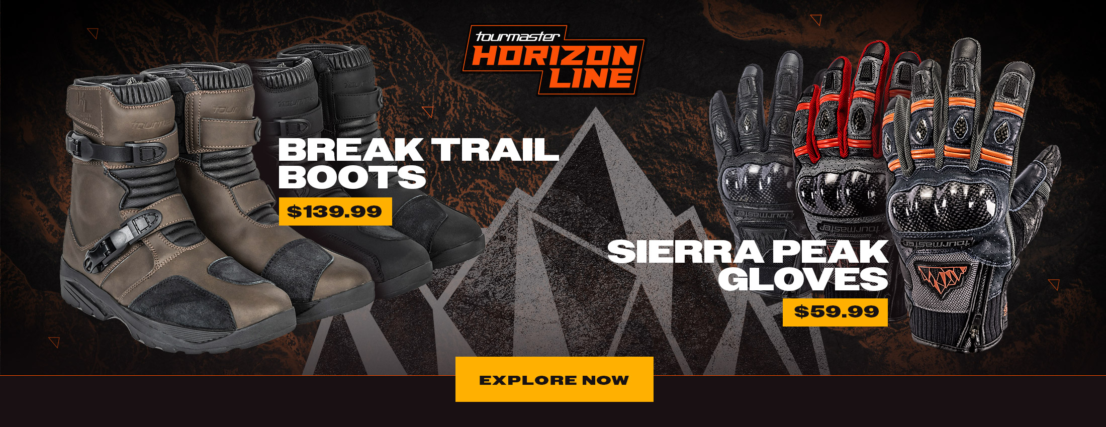 Horizon Line Boots and Gloves