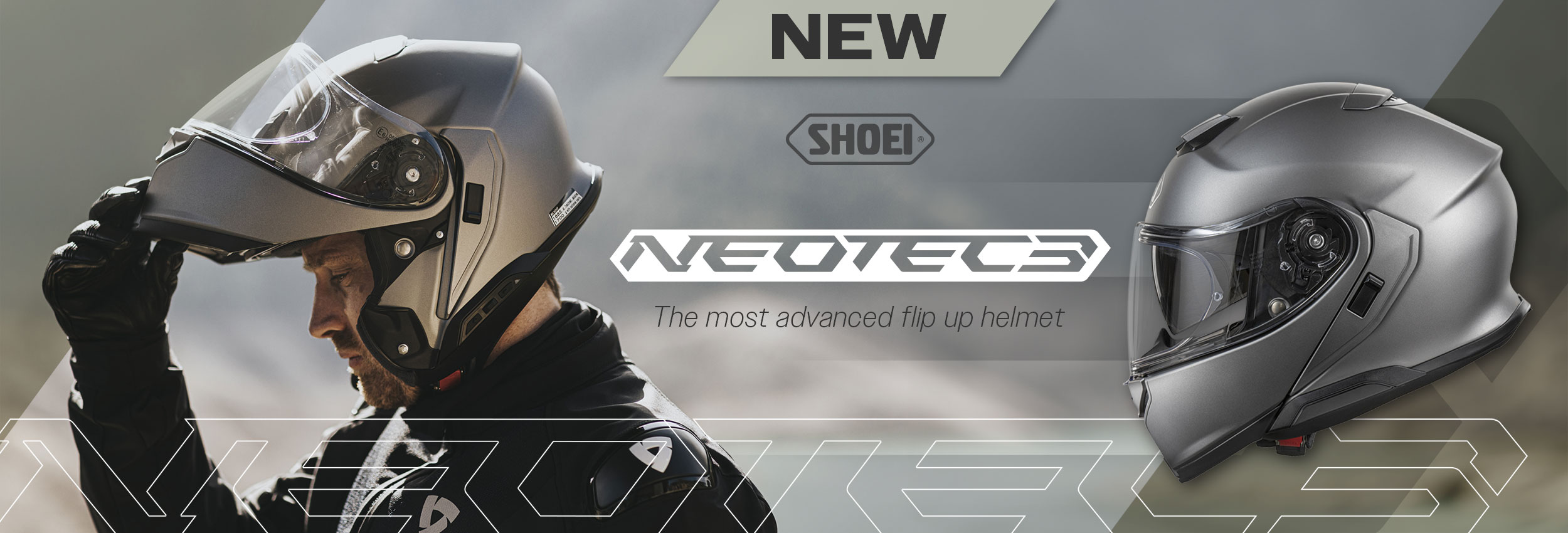 New SHOEI Neotec 3