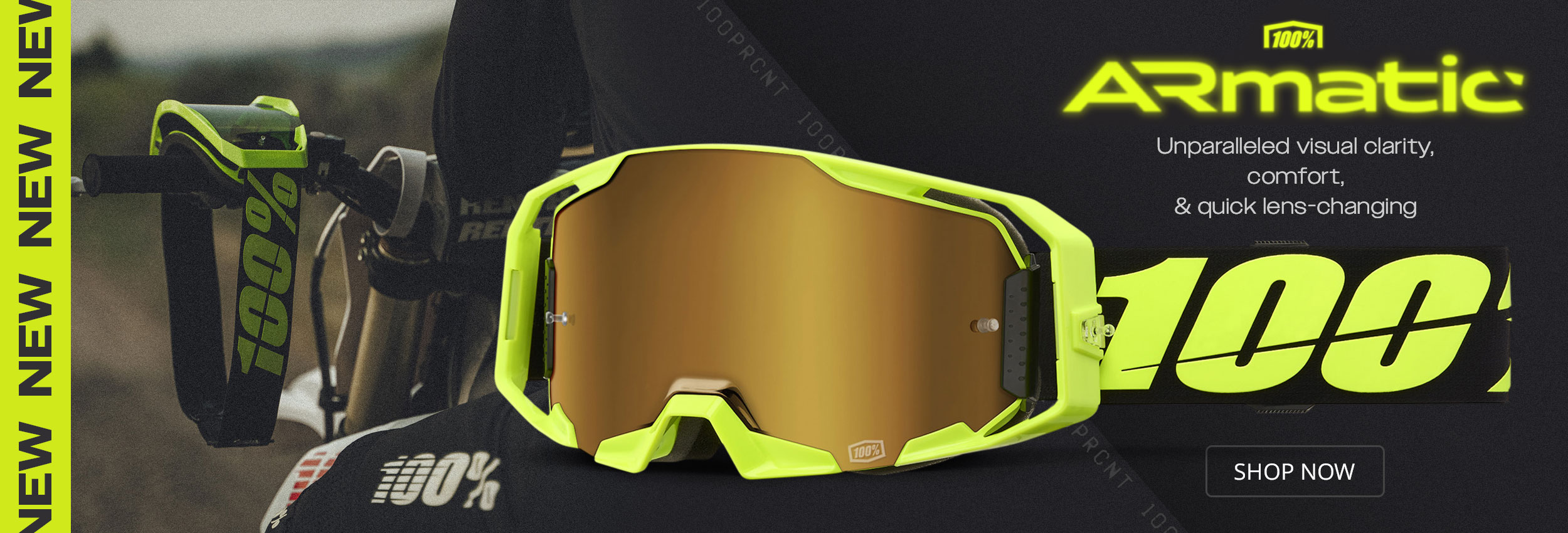 New 100% ARmatic Goggles