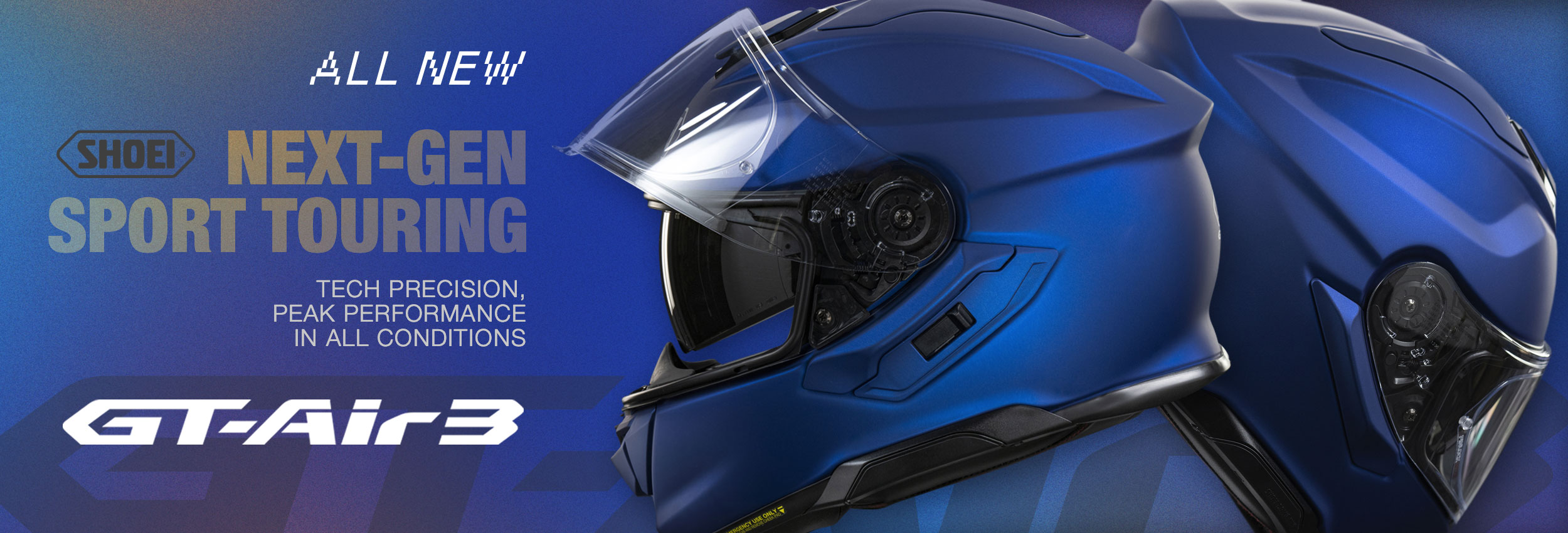 New SHOEI GT-Air 3