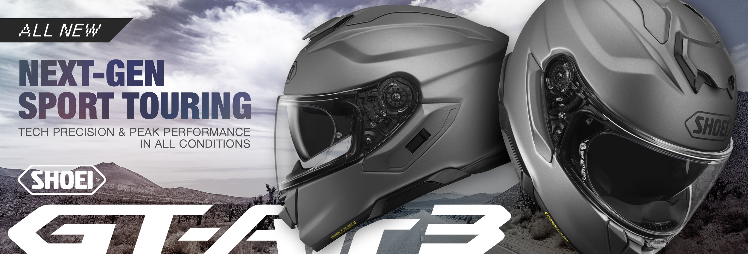 New SHOEI GT-Air 3