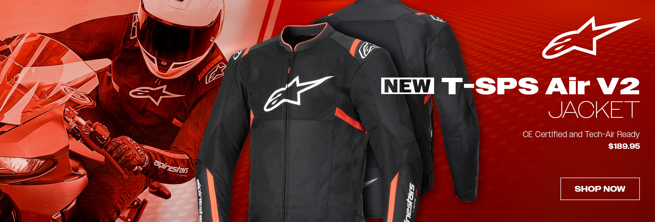 NEW Alpinestars T-SPS Air v2 Jacket