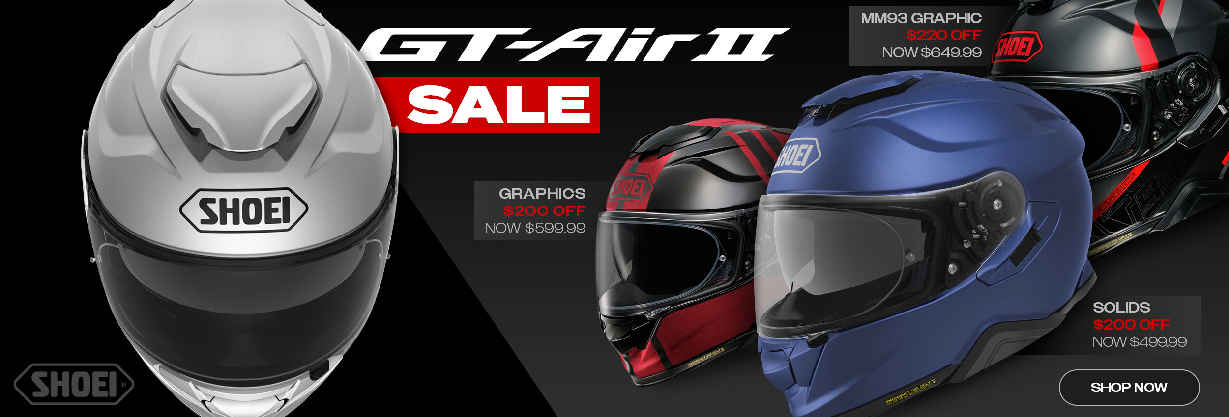 SHOEI GT-Air II Sale