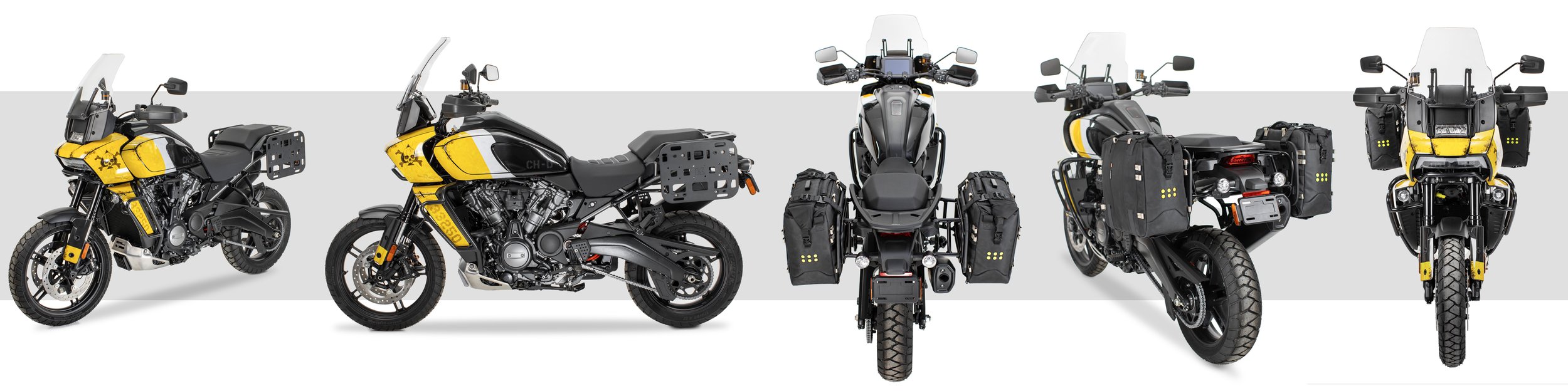 New Edition OS-PLATFORMS specially designed for the Harley-Davidson Pan America 1250 Side Case Mounting System. 