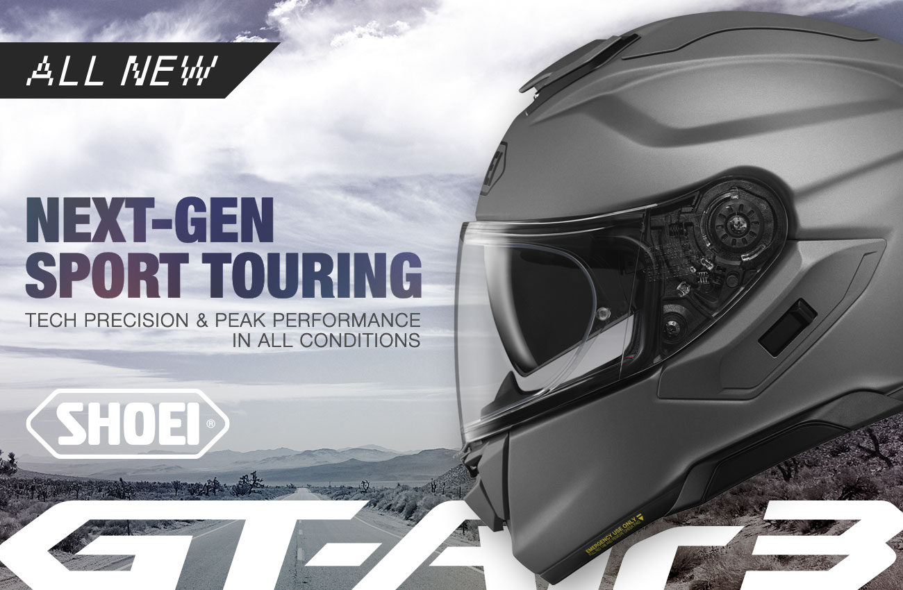 New SHOEI GT-Air 3