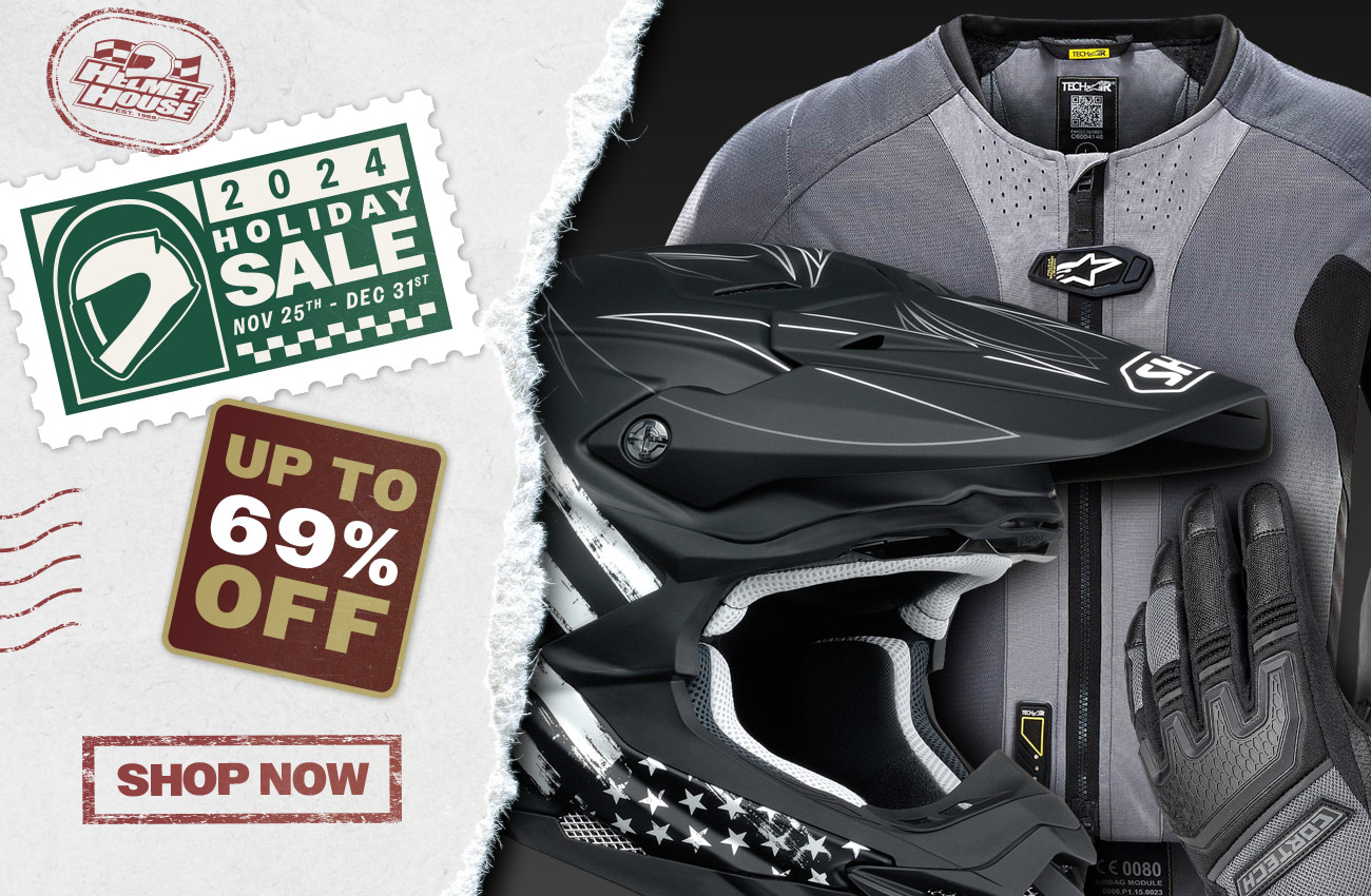 Helmet House Holiday Sale