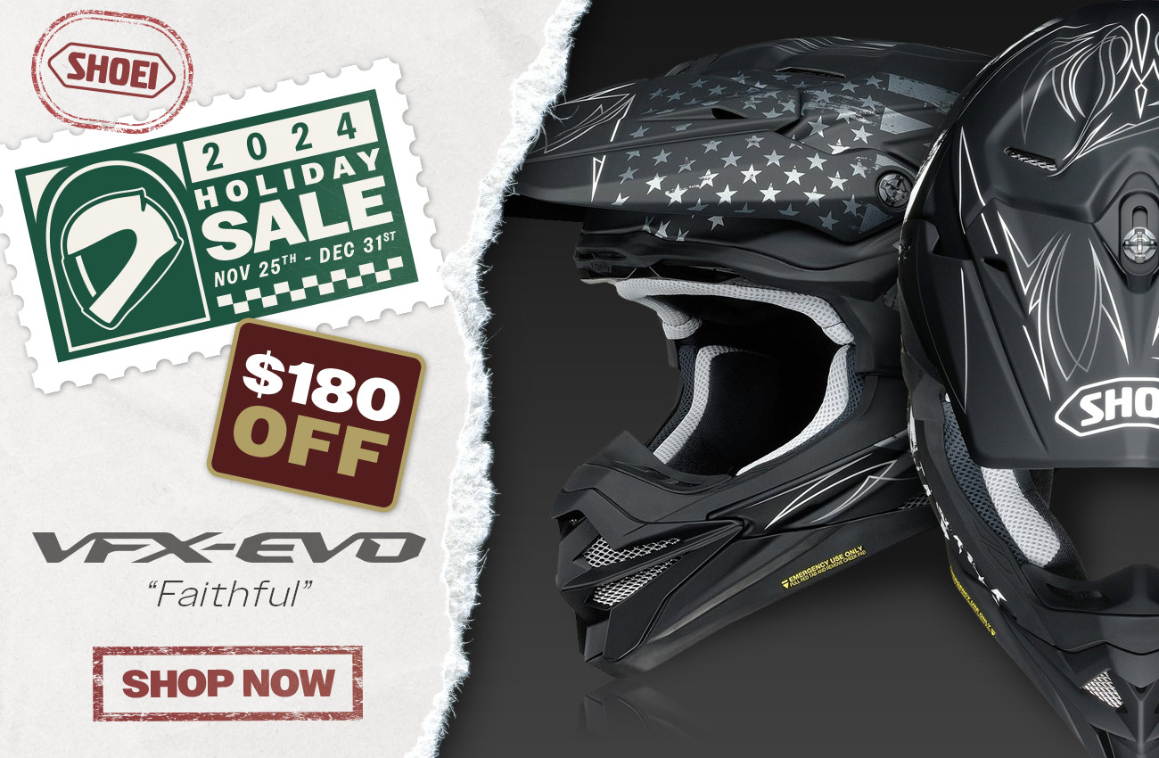 SHOEI Holiday Sale