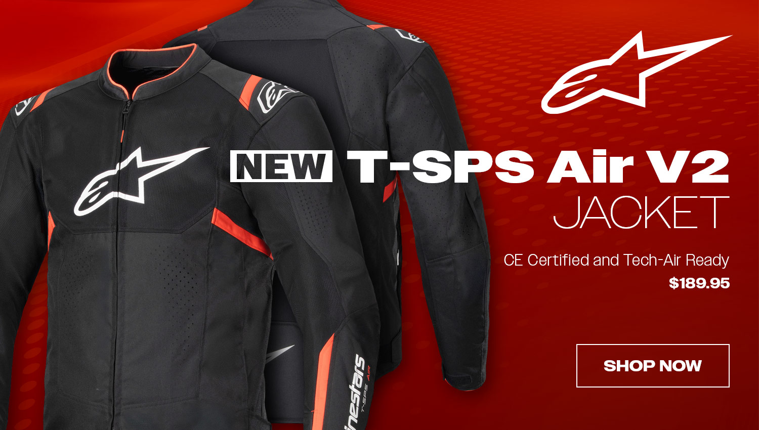 NEW Alpinestars T-SPS Air v2 Jacket